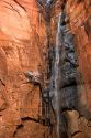 Waterfall at Zion National Park, Utah.