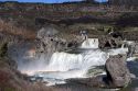 Shoshone Falls on the Snake River in Twin Falls, Idaho.