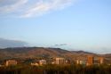 The skyline and foothills in Boise, Idaho.