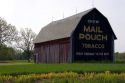 Mail Pouch Tobacco barn along Ohio Route 15 at Bryon, Ohio.