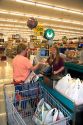 Customer and cashier at Ray's Market Place in Lima, Ohio.