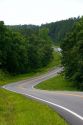 Scenic Highway 7 through the Ouachita National Forest, Arkansas.