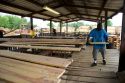 Manufacturing kiln dried hardwood lumber in Des Arc, Arkansas.