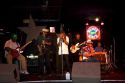 A blues band playing at a club on Beale Street in Memphis, Tennessee.