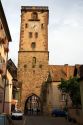 Street scene in Ribeauville, France.