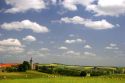 French countryside near Morhange, France.