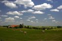 French countryside near Morhange, France.