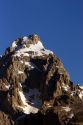 Peak of Grand Teton Mountain, Wyoming.