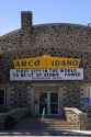 The city hall at Arco, Idaho. The first city in the world to be lit by atomic power.
