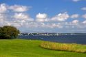 View from Fort Amherst of Charlottetown on Prince Edward Island, Canada.