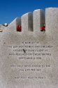 Rock Memorial dedicated to the victims of Swiss Air flight 111 who crashed near Peggy's Cove, Nova Scotia, Canada.