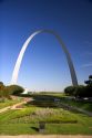 The Gateway Arch in St. Louis, Missouri.