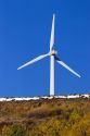 Windmill electricity generators near Arlington, Wyoming.