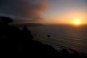 Sunset on the California Coast near San Francisco, California.