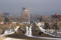 Downtown Boise, Idaho in winter.