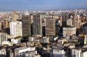 A view of Sao Paulo from the Edificio Italia building, Brazil.