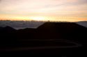 Sunrise above the clouds atop Mount Haleakala on the island of Maui, Hawaii.