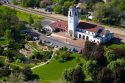 Aerial view of the Boise Depot in Boise, Idaho.