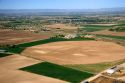 Aerial view of farmland in Canyon County, Idaho.