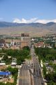 A view of Capitol Boulevard and downtown Boise, Idaho.