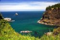 A view of Tillamook Bay at Cape Meares on the Oregon Coast.