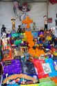A display of offerings for the Day of the Dead in Mexico City, Mexico.