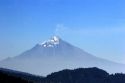 Popocatepetl is an active volcano near Mexico City, Mexico.
