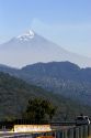 Popocatepetl is an active volcano near Mexico City, Mexico.
