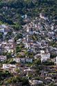 Crowded housing on a hillside at Taxco in the State of Guerrero, Mexico.