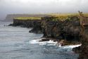 The cliffs of South Point, the Southern most point of the United States on the Big Island of Hawaii.