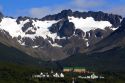 Martial mountain range at Ushuaia, Tierra del Fuego, Argentina.