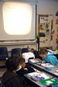 Students read textbooks in a fourth grade classroom in Tampa, Florida.