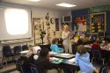 Fourth grade classroom with teacher and students in Tampa, Florida.
