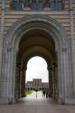 Large archway on the campus of William Marsh Rice University in Houston, Texas.