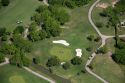 Aerial view of a golf course in Houston, Texas.