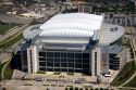 Aerial view of Reliant Stadium in Houston, Texas.