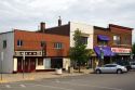 The downtown of Brooklyn, Michigan.