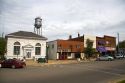 The downtown of Brooklyn, Michigan.