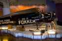 The 1926 Fokker Trimotor airplane on displaty at The Henry Ford Museum in Dearborn, Michigan.