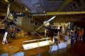 1928 Ford Trimotor airplane on display at The Henry Ford in Dearborn, Michigan.