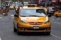 Toyota taxicab in Manhattan, New York City, New York, USA.