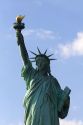 Statue of Liberty on Liberty Island in New York Harbor, New York, USA.