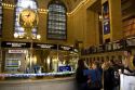 Information counter in Grand Central Terminal, Midtown Manhattan, New York City, New York, USA.