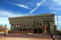 Boston City Hall located in Government Center plaza in downtown, Boston, Massachusetts, USA.