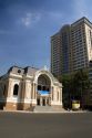 The Saigon Opera House and the Caravelle Hotel in Ho Chi Minh City, Vietnam.