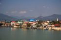 Coastal town of Lang Co in Vietnam.