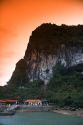Entrance to the Hang Sung Sot caves in Ha Long Bay, Vietnam.