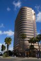 Comercia Bank building at Long Beach, California, USA.