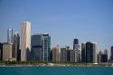 Skyline of Chicago, Illinois, USA.