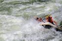 Whitewater rafting the main Payette River in southwestern Idaho, USA.